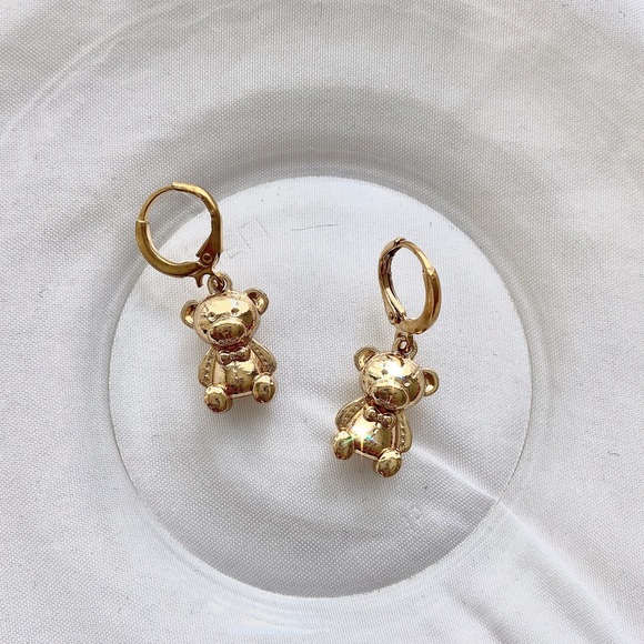 Jewelry - LAST ONE! bear charm earrings